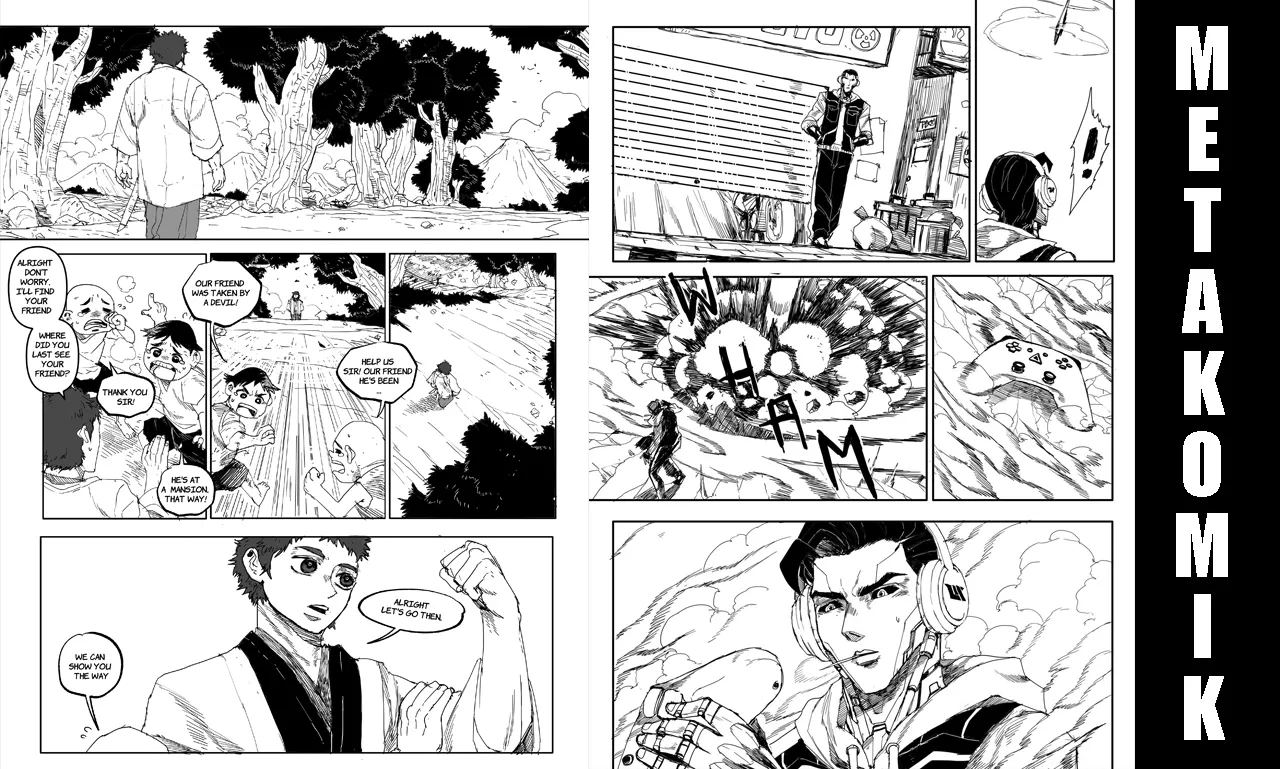 ABDILLAH NAUFAL MANGA COMIC